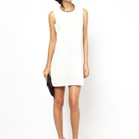 BCBGMaxazria Onyx Lace Side Panel Dress, Black - Picture 5 of 8